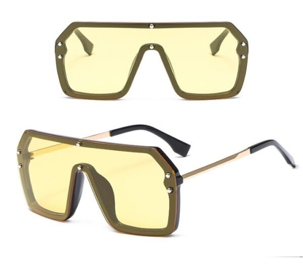 Fashion Style Square SunGlasses | UV400 Lens - Image 3